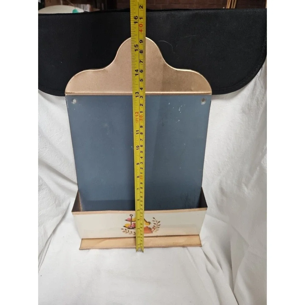 VTG.‎ Metal;MESSAGE/ LETTER BIN/Wall Pocket / Bin - 15.5